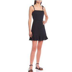 Gianni Bini NWT Linen/Rayon blend black dress.